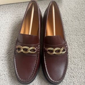 Sezane Vicky Loafers Chocolate -6.5